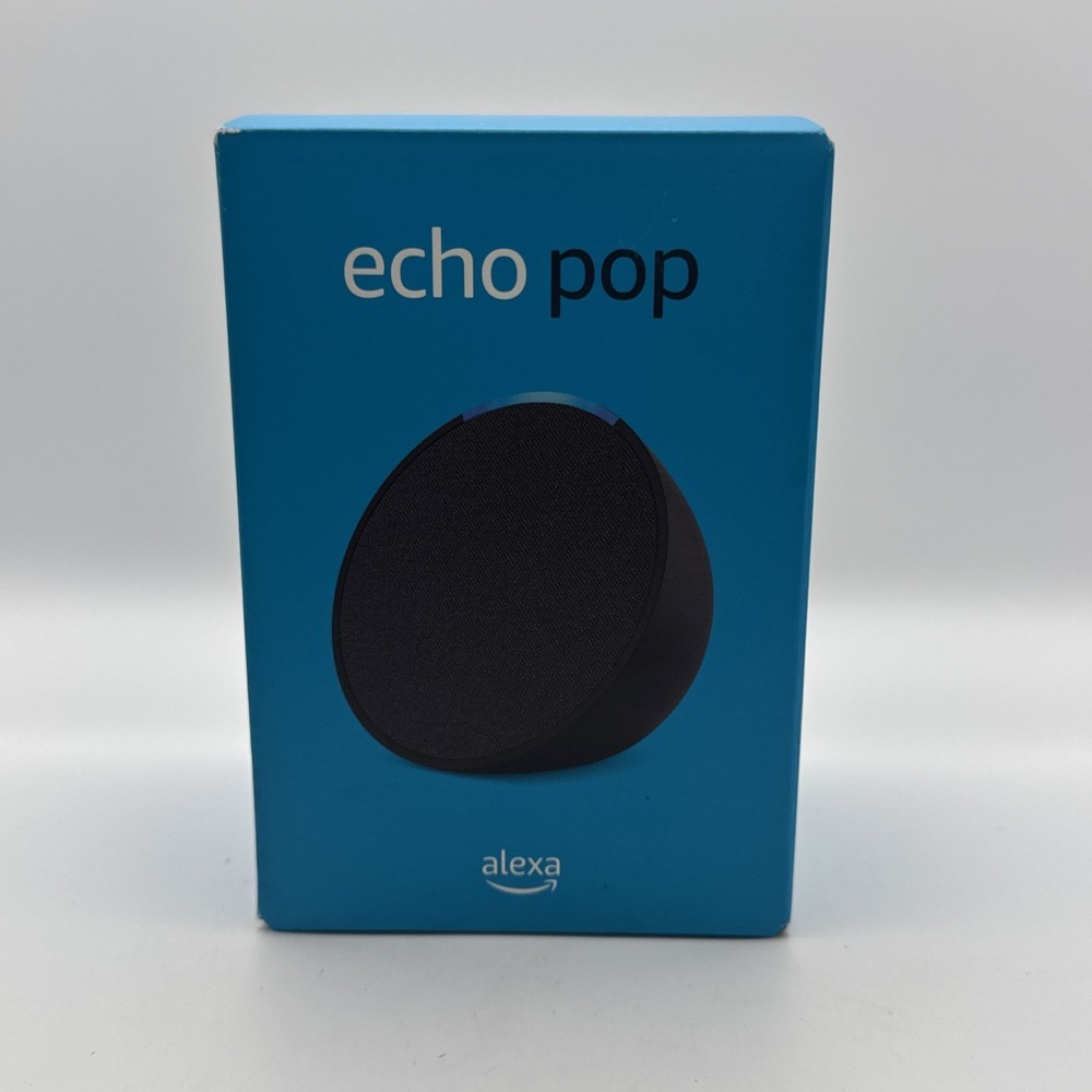 Amazon Echo Pop Smart Speaker - Charcoal
